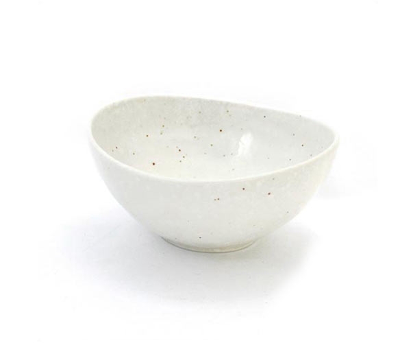 希少 黒入荷！ 美濃焼 3.5寸楕円鉢 雪粉引シリーズ 食器