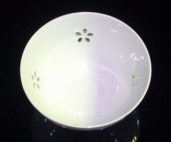 有田焼お茶碗クリスタル桜(青)